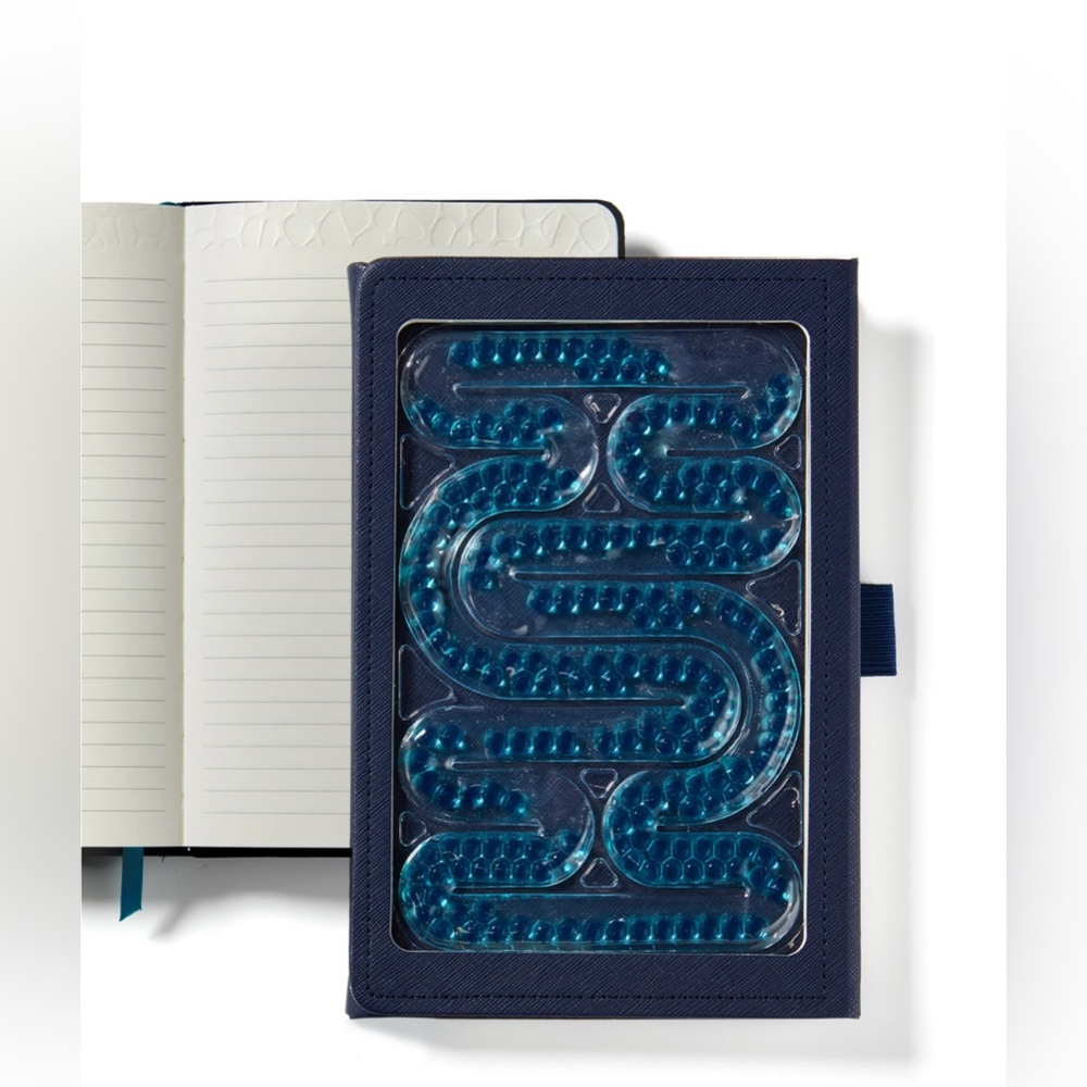 Sensory Journal Ruled Notebook, Embossed Fidget Pages | Find Your Path